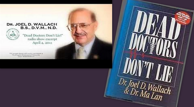 A halott orvosok nem hazudnak – Dr. Joel D. Wallach előadása